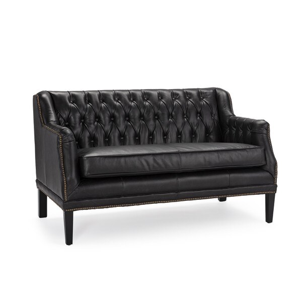 Essex Leather Loveseat